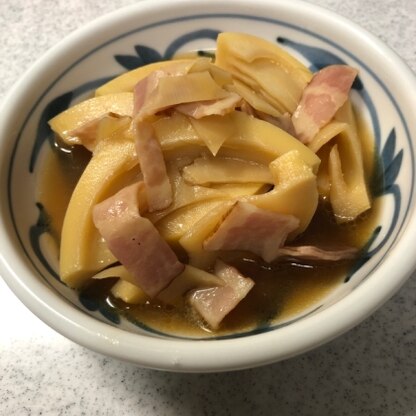 美味しく出来ました！ベーコンがいい仕事してくれてます！またリピします！